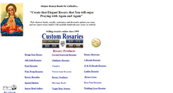 Desktop Screenshot of customrosaries.com